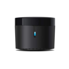 BroadLink RM4C MINI IR Control Hub, RM Mini3 Smart Home Wi-Fi (2.4 GHz) Infrared Enabled Universal Infrared Remote Control One For All Control (Black Bean)